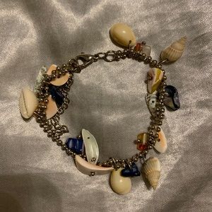 Sea Shell Charm Bracelet